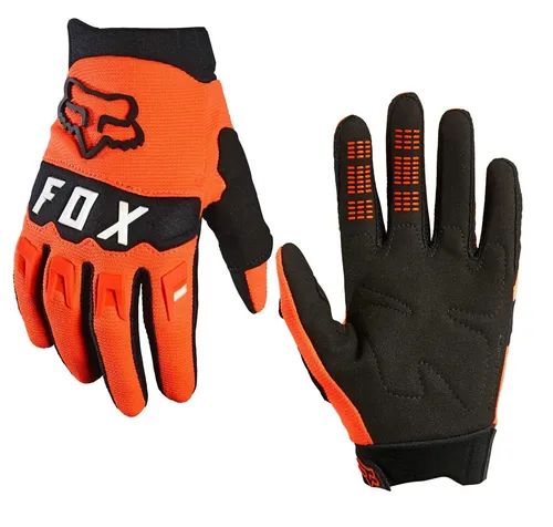 Fox Dirtpaw Fahrrad MTB Handschuhe ebike Dirt MX Cross Langfinger neon orange M