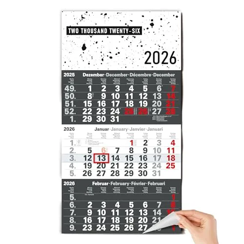 Kalender, Organizer & Zeitplaner Schwarz von TOBJA
