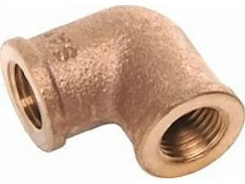 Winkel Rotguss, Nr.3090 IG/IG, 90 Gr, 3/4x1/2  Kupferrohre Schraubfittings