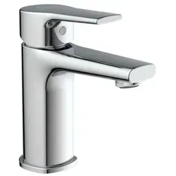 Wasserwerk Badarmatur WT13 | Hochwertige Armatur für Badezimmer Waschbecken - Touch-On-Wasserhahn für Badezimmerwaschbecken, Made in Germany mit einfacher Montage und Anti-Kalk Mischdüse für leichte Reinigung.