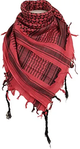 Mil-Tec Herren, Mode-Schal, Rot/Schwarz, Einheitsgröße in rot von Mil-Tec