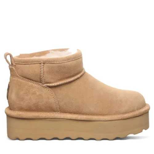 Produktbild Bearpaw Damen Retro Shorty Mode-Stiefel, Iced Coffee Solid (245), 40 EU