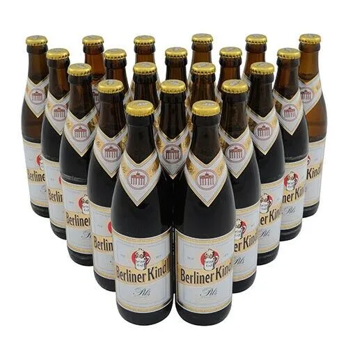  3,34€/1l) Berliner Kindl Jubiläums Pils (20 Flaschen à 0,5 l / 4,8 % vol.