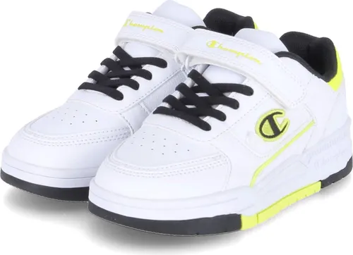 Champion Low Sneaker REBOUND HERITAGE B - Weiß, Größe 30 EU - Sneaker in modischem Design mit Kunstleder-Obermaterial, ideal für den Alltag und bequem für Kinderfüße.