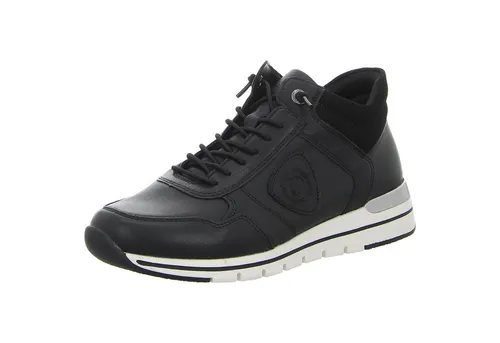 Remonte Damen R6771 Kurzstiefel - Schwarz, 40 EU - Wanderschuhe aus echtem Leder mit Komfortweite und herausnehmbarer Einlegesohle für optimalen Tragekomfort.