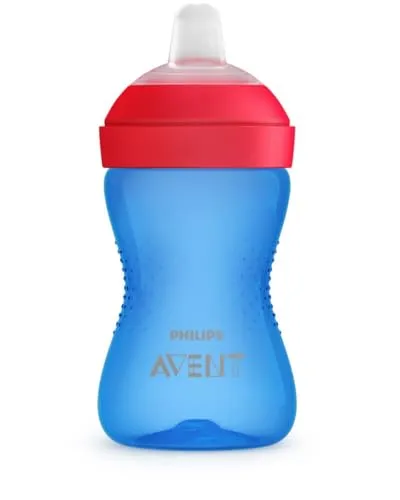 PHILIPS AVENT 300 ML BOY Trinklernbecher mit Schnabel Trinklernflasche Flasche, 1 Stück (1er Pack)