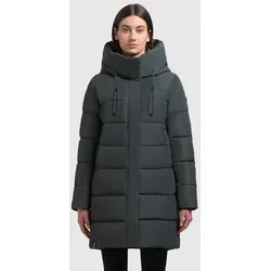 khujo Steppmantel HEATHER Wintermantel grau XL von khujo
