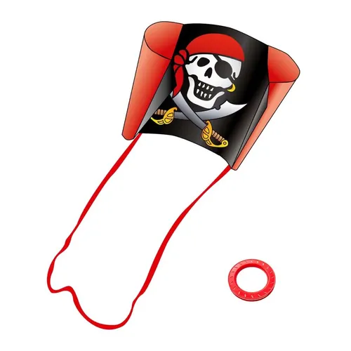 Kinderdrachen HQ Sleddy Jolly Roger Einleiner Flugdrachen