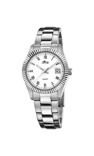 Lotus Uhren Damenuhr Trend 15822/1 - Elegante Armbanduhr für Damen mit Quarzwerk, wasserdicht bis 10 ATM und leuchtenden Zeigern für optimale Ablesbarkeit im Dunkeln.