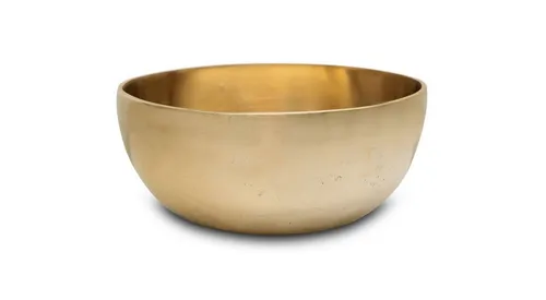 XDrum Therapeutic Klangschale Ton G - 1100 g - Esoterik: Handgehämmerte Klangschale für das Halschakra, harmonisiert Energie und löst Blockaden, aus 7 Metalllegierungen, 19 cm Durchmesser.