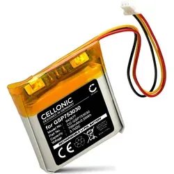 CELLONIC, Akku für Headset kompatibel mit JBL Tune 750 (700mAh, 3.7V) 1x Ersatzakku GSP753030
