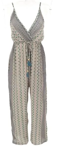 GURU SHOP Boho Jumpsuit in grün von Guru-Shop