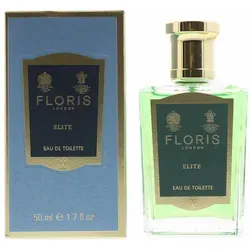 Floris Elite Eau de Toilette für Herren 50 ml - Herrendüfte mit holzig-würzigen Noten, die durch Zitrusfrüchte ergänzt werden und eine langanhaltende Präsenz bieten. Ideal für selbstbewusste Männer, die Eindruck hinterlassen wollen.