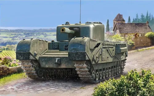 Zvezda 6294 1/100 Churchill Mk. V