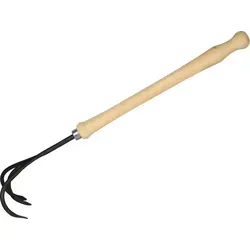 Idealspaten Grubber Buchenstiel 40 cm - 60700500 - Robuster Grubber mit 40 cm Buchenstiel, ideal für intensive Bodenbearbeitung im Garten und Landschaftsbau.