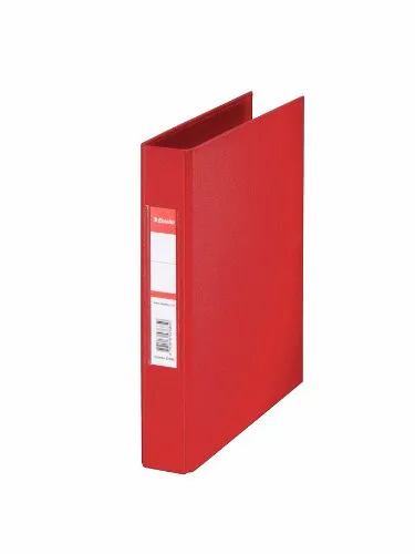 Esselte Ringbuch VIVIDA (A5, PP, 2 Ringe, 25 mm) rot