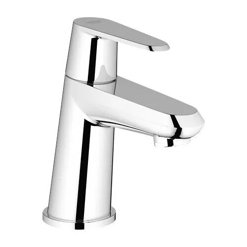 Grohe Eurodisc Cosmopolitan Standventil 85 mm - Chrom - Waschbecken-Armaturen mit eleganter Chrom-Oberfläche, ideal für modernes Badezimmerdesign und einfache Bedienung durch Einhebelsteuerung.