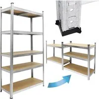 ECD Germany Schwerlastregal 170x70x30 cm