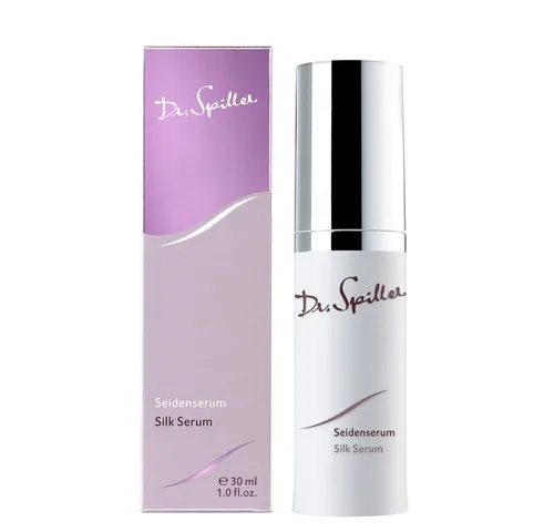 Dr. Spiller Seiden Serum - 30ml - Serum für intensive Feuchtigkeit und Hautstraffung, ideal für ein attraktives Decolleté. Perfekt nach der Reinigung und kombinierbar mit Tages- oder Nachtpflege.