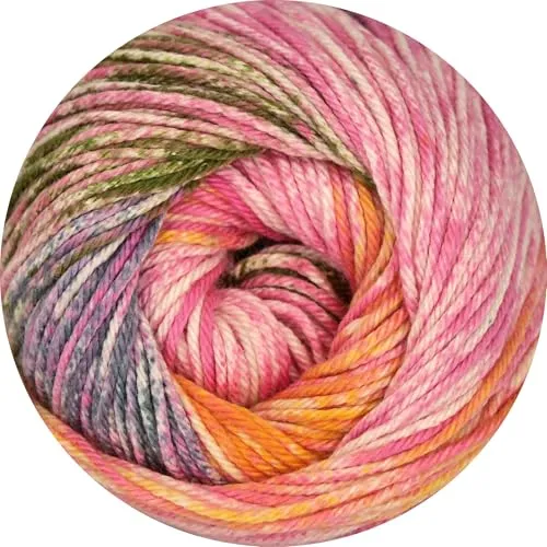 ONline Linie 165 Sandy Design Color 100g 362 - orange/braun/braun/violett