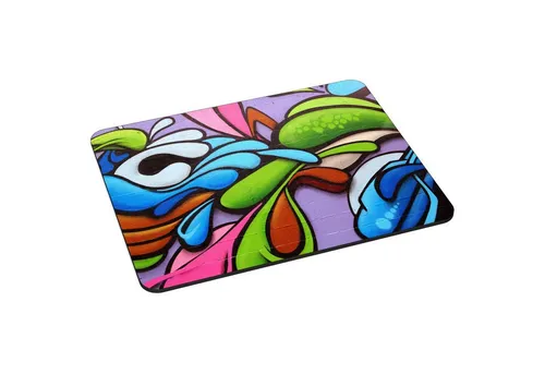 PEDEA Gaming Mauspad 22 cm x 18 cm mit Motiv (Größe L), mit vernähten Rändern und Rutschfester Unterseite