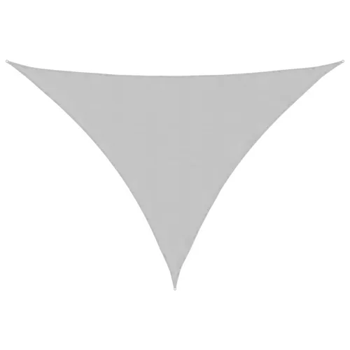 vidaXL Sonnensegel Hellgrau 7x5x5 m