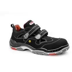 ELTEN SCOTT ESD S1P Sicherheitssandale Gr. 42 - Arbeits- & Schutzkleidung mit metallfreiem Durchtrittschutz und gepolsterter Lasche für optimalen Komfort und Sicherheit bei der Arbeit.