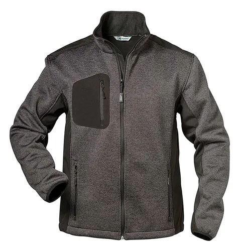 Strickjacke INNSBRUCK, grau/schwarz von ELYSEE