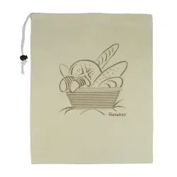 Metaltex Brotbeutel, 34 x 43 cm 239243 080 , Farbe: naturweiß