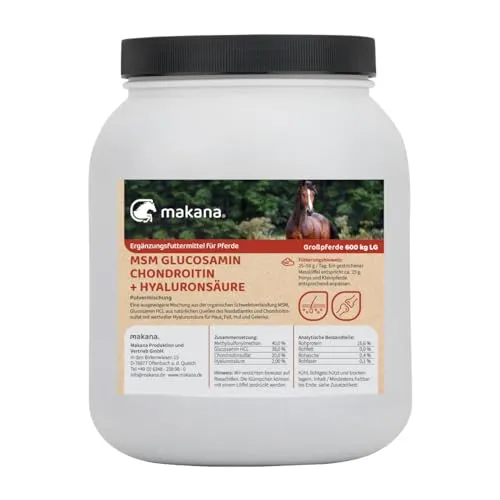makana MSM Glucosamin Chondroitin + Hyaluronsäure Pulver 2 kg Dose