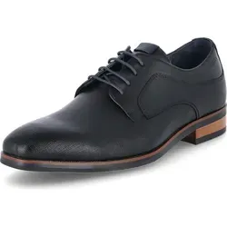 Digel Sio Business Schuh Schwarz - Eleganter Schnürer - Schnürer aus hochwertigem Glattleder mit ergonomischer Innensohle für besten Tragekomfort. Ideal für Business und City-Look, mit schockabsorbierenden Eigenschaften für lange Tage.