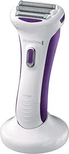 Remington Damenrasierer smooth silky WDF5030 - wiederaufladbar, ergonomischer Scherkopfwinkel und hypoallergene Scherfolien für sanfte Rasur