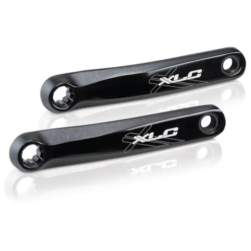 XLC Kurbelset CR-E01 für Bosch Systeme - 165 mm, schwarz - Fahrradkurbeln für Bosch E-Bike-Systeme, aus langlebigem Aluminium 6061T6, ideal für optimale Pedalposition und maximale Effizienz beim Fahren.