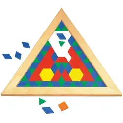 Pattern-Legerahmen „Dreieck“