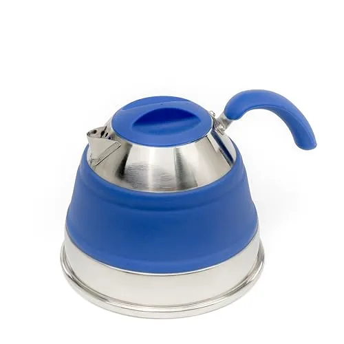SAMMART Zusammenklappbarer 1,5-Liter-Wasserkocher aus Silikon