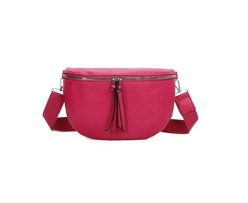 OBC Damen Gürteltasche - Vielseitige Crossbody Umhängetasche in Pink - Praktische Gürteltasche in zwei Größen (28x20x9 cm und 24x15x5 cm) für jeden Anlass. Modernes Design vereint Stil und Funktionalität – ideal für Stadtbummel, Reisen und Ausgehen.