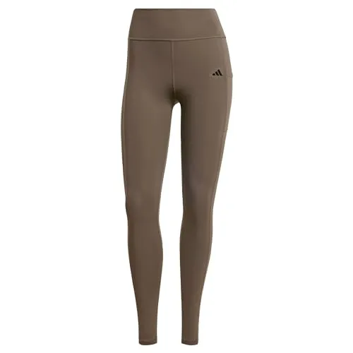 Damen Trainingstights OPTIME S - Hosen mit hohem Taillenbund und Slim Fit, aus innovativem AEROREADY-Funktionsmaterial für optimalen Feuchtigkeitstransport und Komfort beim Training.