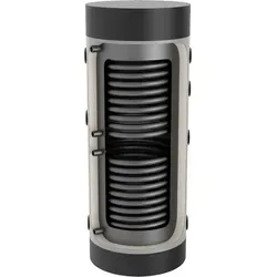 Heizungs-Pufferspeicher 500 L HP-2-500 Standspeicher Heizkreis Pufferspeicher - Grau