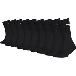 PUMA JUNIOR CREW Kinder Tennis Socken 9er Pack in schwarz von PUMA