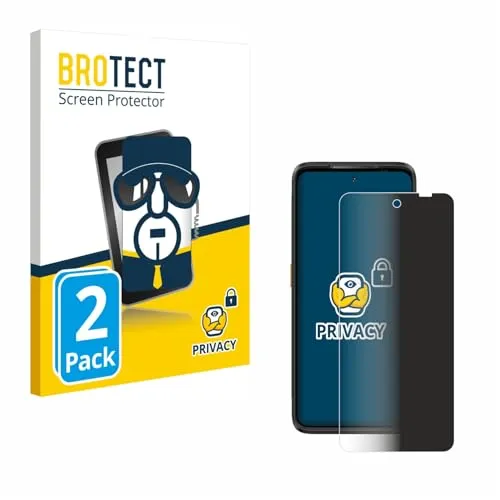 BROTECT 2 Stück Anti-Spy Blickschutzfolie für Ulefone Armor 23 Ultra Privacy Screen Protector [Displayschutz-Folie, Sichtschutz, Blaulichtfilter]