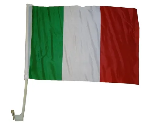 Autoflagge Italien 30 x 40 cm Autofahne Flagge Fahne Autofahne Fenster-Flagge