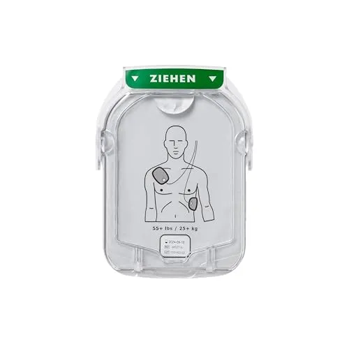 Philips Heartstart HS1 Defibrillator-Elektroden für Erwachsene - Erste Hilfe: Zuverlässige Elektroden für den Philips Heartstart HS1, sorgen für schnelle und effektive Unterstützung im Notfall.