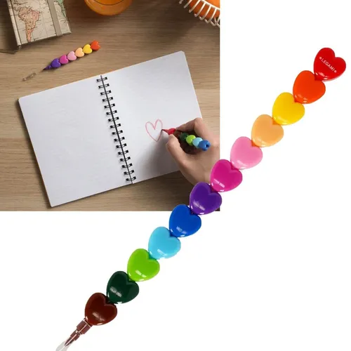 LEGAMI 12 stapelbare Buntstifte