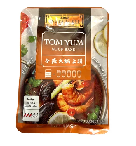 80g LEE KUM KEE Tom Yum Suppen Idea Hot-Pot Nudelsuppe sauer-scharfe Suppenbasis