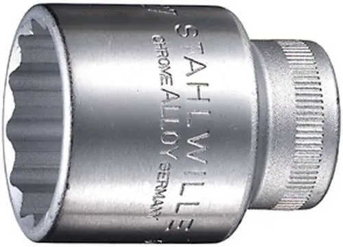 Stahlwille 50 21 03010021 Doppelsechskant Steckschlüsseleinsatz 21 mm 1/2