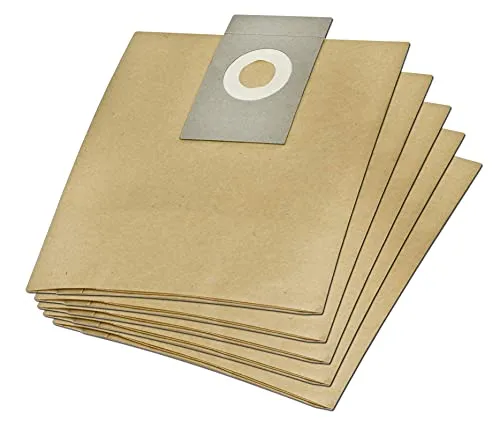 Invest - Staubsaugerbeutel Ersatz, Filtertüten Beutel Kompatibel mit Kärcher: 6.904-168 18-20L, 6.906-117, T 101, T 111, T 151, PARKSIDE: PNTS 23, PNTS 23 E, PNTS 250 - Braun, 10 Stück