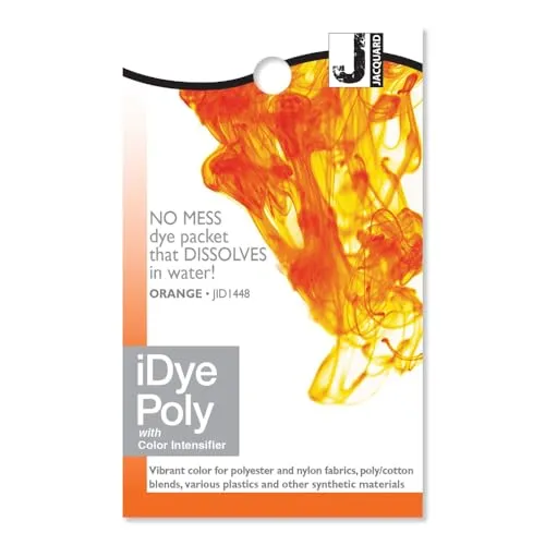 Jacquard JID1448 iDye Poly, Einfarbig, Orange