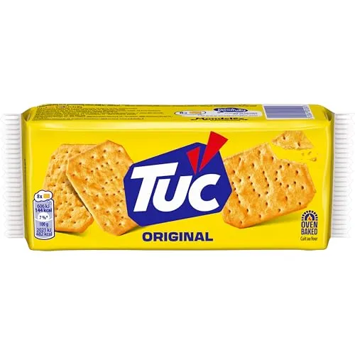 TUC Original – Fein gesalzene knusprige Cracker – 100g von Tuc
