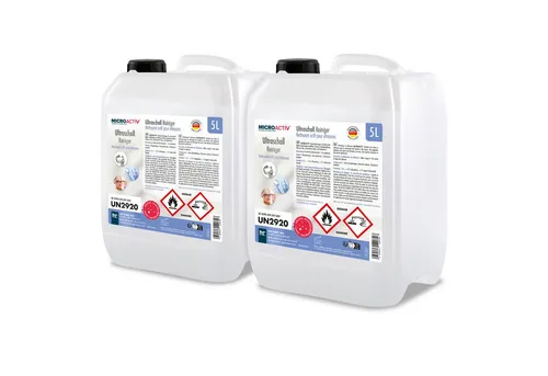 Microactiv Ultraschallreiniger 2 x 5l für effektive Reinigung