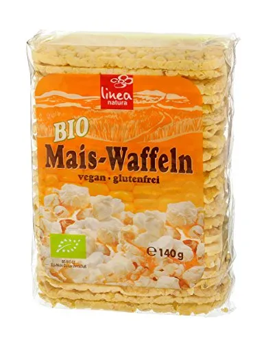 Bio Maiswaffel, dünn & rechteckig, bio, vegan, glutenfrei, 140g